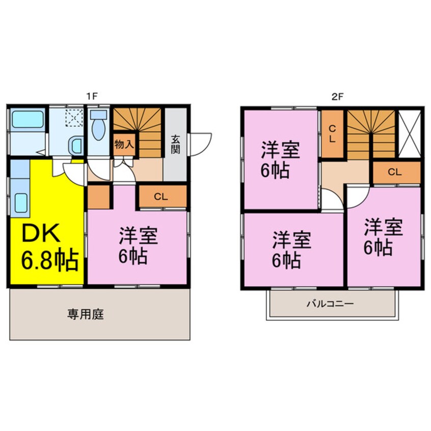 間取図 MIRAI  HOUSE