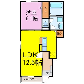 間取図 カーサ　ベントゥーラ