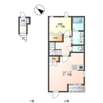 間取図 仮）羽生市西スターテラスⅡ