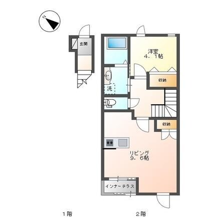 間取り図 仮）羽生市西スターテラスⅡ