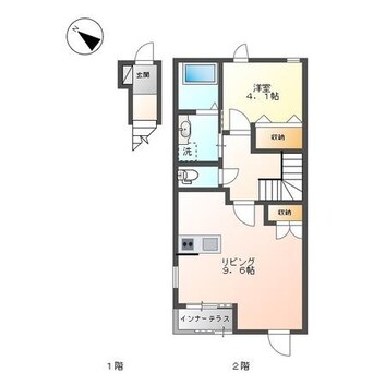 間取図 仮）羽生市西スターテラスⅡ