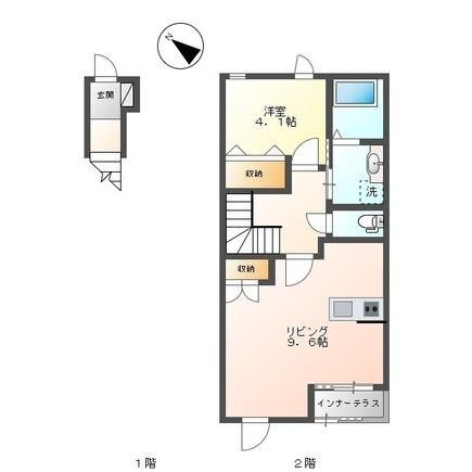 間取り図 仮）羽生市西スターテラスⅡ