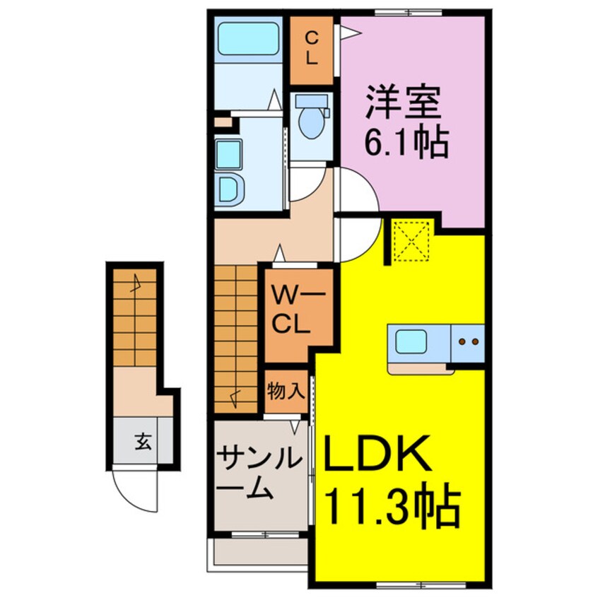 間取図 ブライトハウス