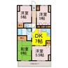 SSKグリーンパーク加須 4DKの間取り