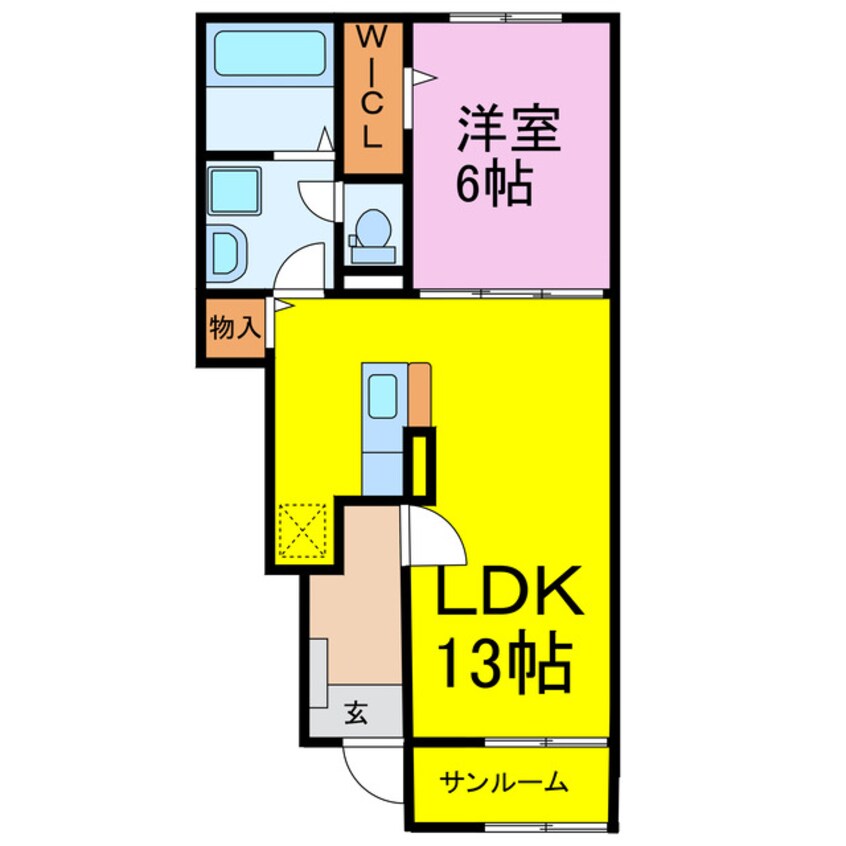 間取図 アンベリール