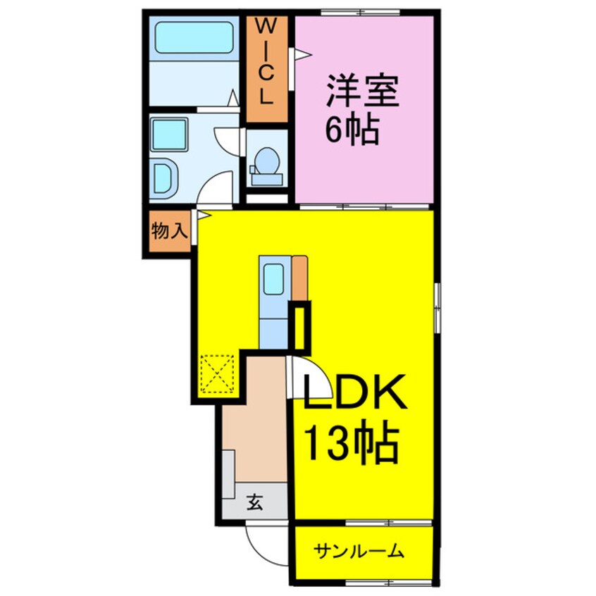 間取図 アンベリール