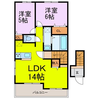 間取図 グレイス　Ⅲ