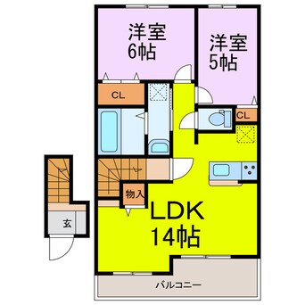 間取図 グレイス　Ⅲ