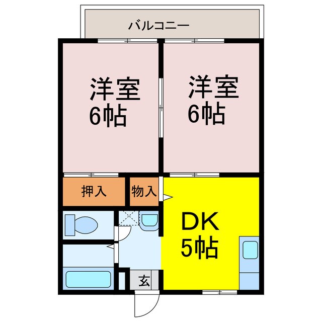 間取り図 さくらハイツ