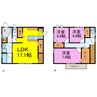 久喜市葛梅3丁目戸建　A棟 3LDKの間取り