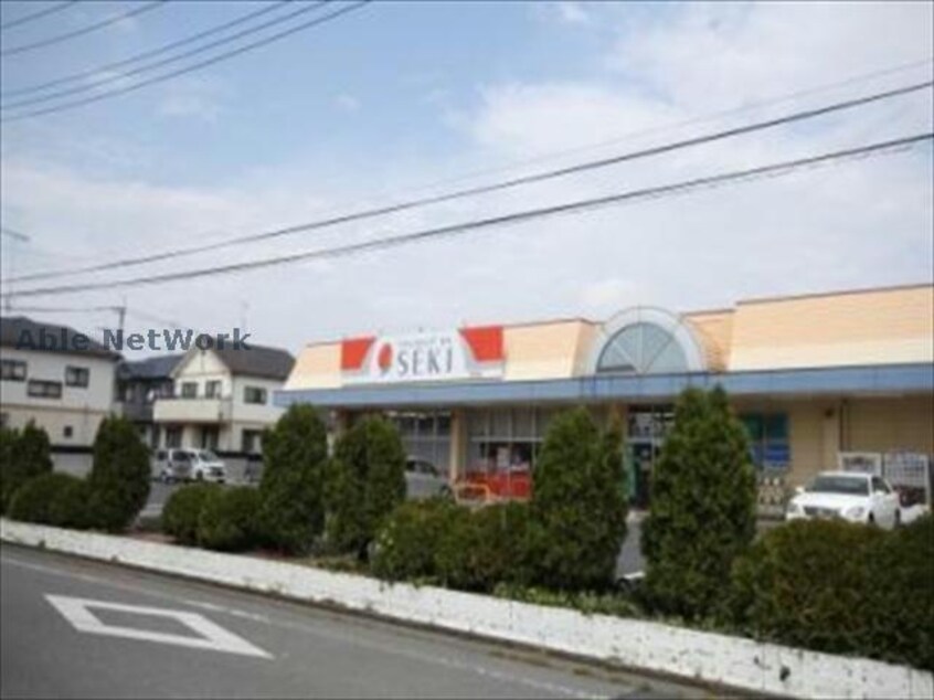 ドラッグストアセキ花崎店(ドラッグストア)まで726m フィデリオ