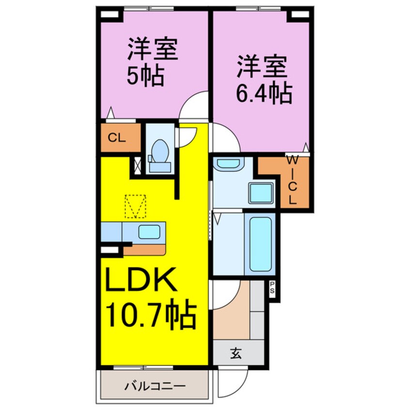 間取図 ノーブルゼファー