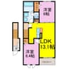 ミライズホーム多門寺　EAST 2LDKの間取り