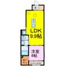 リューベⅡ 1LDKの間取り