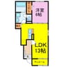 ローズ 1LDKの間取り