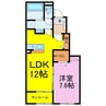 グラン　ソレイユ　K　Ⅱ 1LDKの間取り