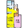 グラン　ソレイユ　K　Ⅱ 1LDKの間取り