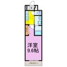 ヒカルサ久喜東 1Kの間取り