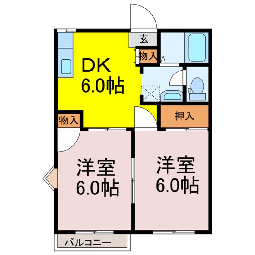 間取図 シオン花咲