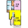 ヒカルサ久喜菖蒲 1LDKの間取り