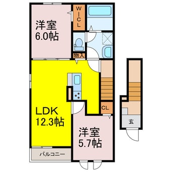 間取図 ヒカルサ久喜菖蒲
