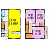 グランソフィア羽生　A号棟 3LDKの間取り