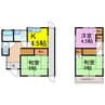 加須市栄戸建 3Kの間取り