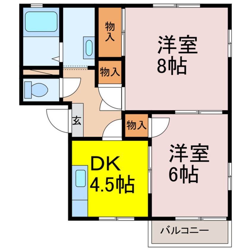 間取図 ロイヤルハイツ　Ⅱ
