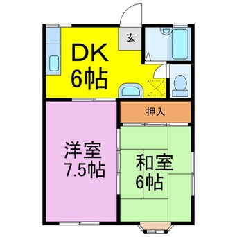 間取図 アイリスハウス