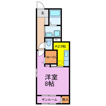 間取図 サウスアルモニー