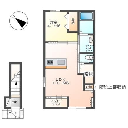 間取り図 仮）羽生市西スターテラスⅡ　L