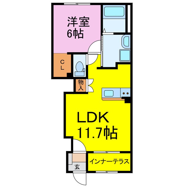 間取り図 ブルースター