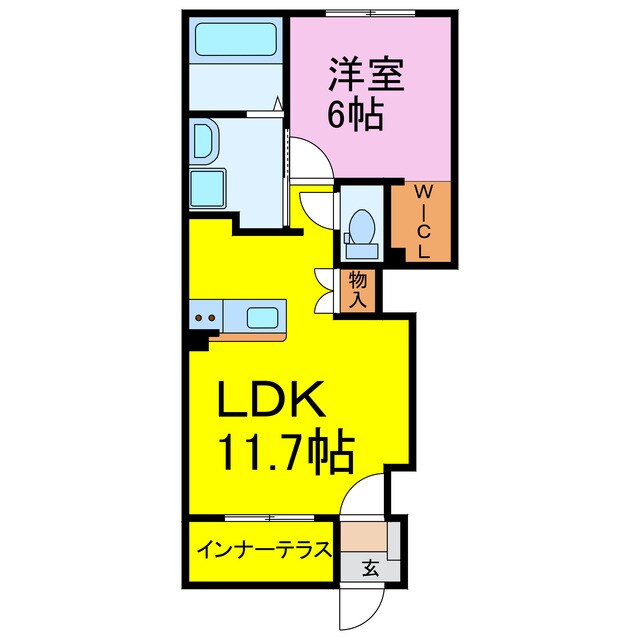 間取り図 仮）羽生市東スターテラスⅡ