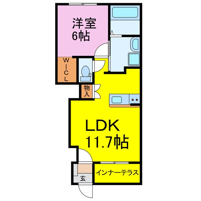 間取り図 仮）羽生市東スターテラスⅡ