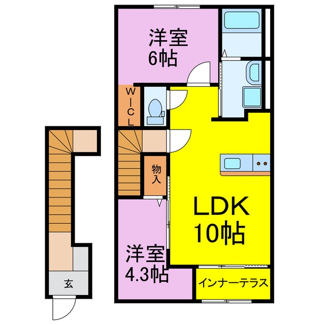 間取り図 仮）羽生市東スターテラスⅡ