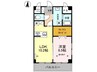 東北本線<宇都宮線>/宇都宮駅 徒歩12分 2階 築8年 1LDKの間取り
