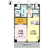 東北本線<宇都宮線>/宇都宮駅 徒歩12分 2階 築8年 1LDKの間取り