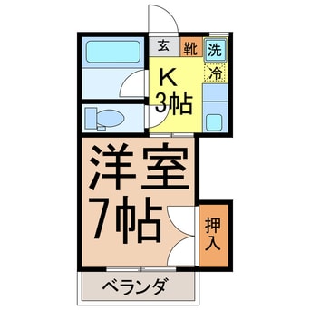 間取図 ベルエポック御幸ヶ原