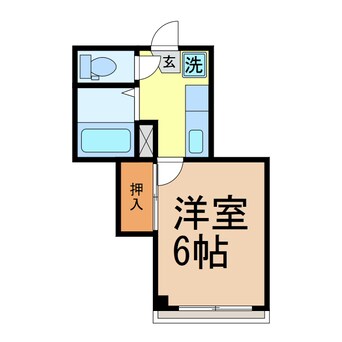 間取図 カサベルデ