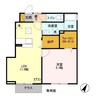 東北本線<宇都宮線>/宇都宮駅 車移動 1階 築15年 1LDKの間取り