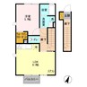 東北本線<宇都宮線>/宇都宮駅 徒歩29分 2階 築10年 1LDKの間取り