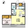 東北本線<宇都宮線>/宇都宮駅 徒歩26分 1階 築8年 1LDKの間取り
