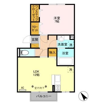 間取図 東北本線<宇都宮線>/岡本駅 徒歩10分 3階 築11年