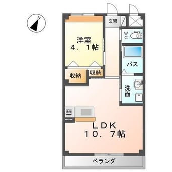 間取図 シャトー・デュ・カルム