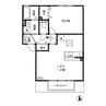 東北本線<宇都宮線>/宇都宮駅 徒歩99分 1階 築21年 1LDKの間取り