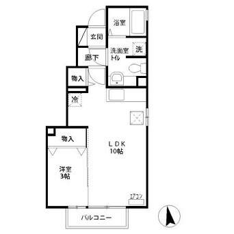 間取図 アスタマニアーナ　Ｃ