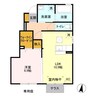 ディアコート駒生　Ａ 1LDKの間取り
