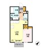 プラセール　Ｉ 1LDKの間取り