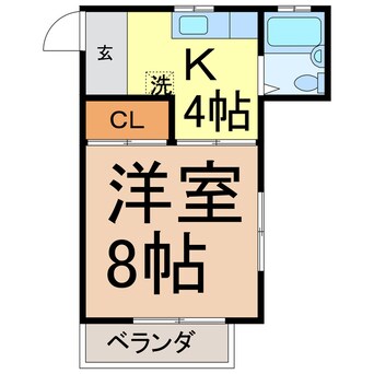 間取図 酒井ハイツ