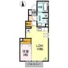 アスタマニアーナ　Ｂ 1LDKの間取り